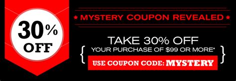 Mystery Coupon - Johnny Law Motors