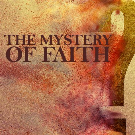 Mystery of faith - Wikipedia