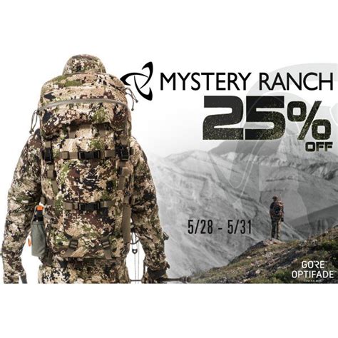 The Mystery Ranch Promo Code We Recommend is "deal off"