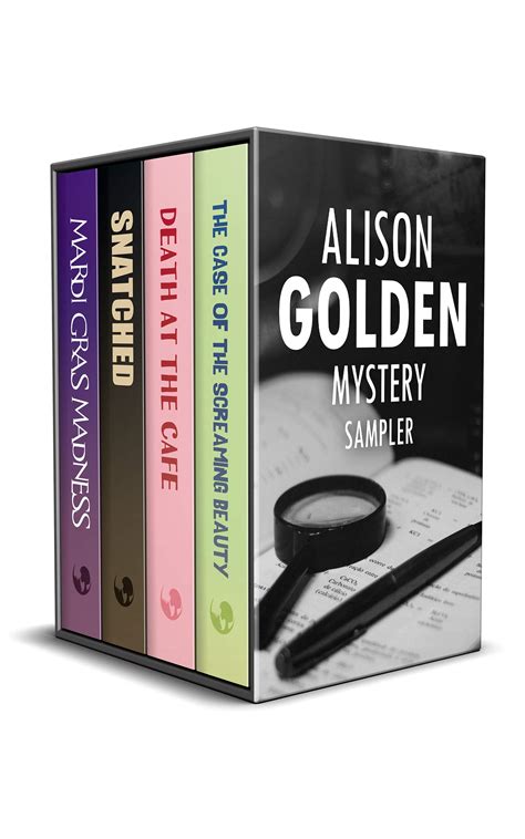 Read Online Mystery Sampler Four Mysteries By Alison Golden