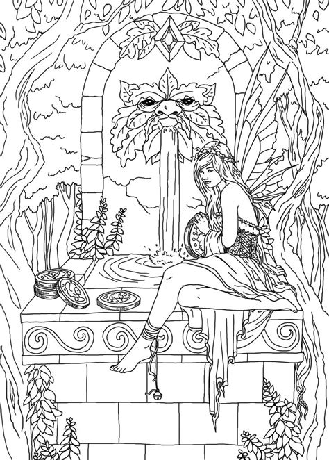 Mystic Coloring Pages