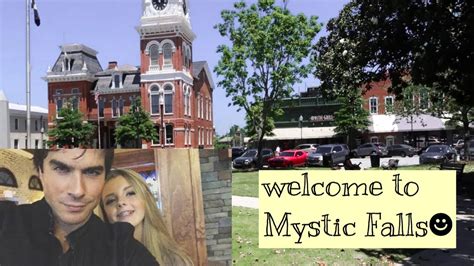 Mystic Falls ROAD TRIP! - YouTube