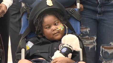 Mystic Force Foundation, North Miami PD team up to grant 6-year-old with tumor her dream to become officer