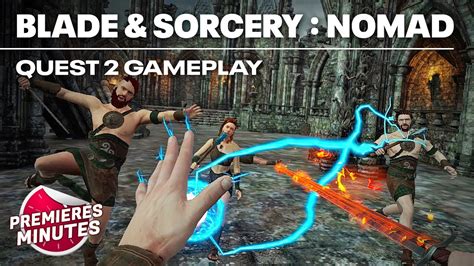 Nomad is a highly optimised version of Blade & Sorcery with Quest graphics and a few of the heavier gameplay elements removed to ensure the best possible performance on the hardware of the Oculus Quest 2. That's not to say it's an ugly game though, it's still one of the best looking Quest 2 titles from a graphical perspective!. 