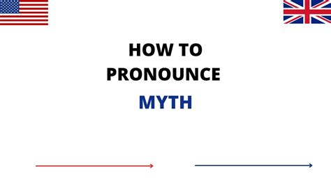 Myth pronunciation.  How to say MYTH. British Vs.  Listen to the audio pronunc...