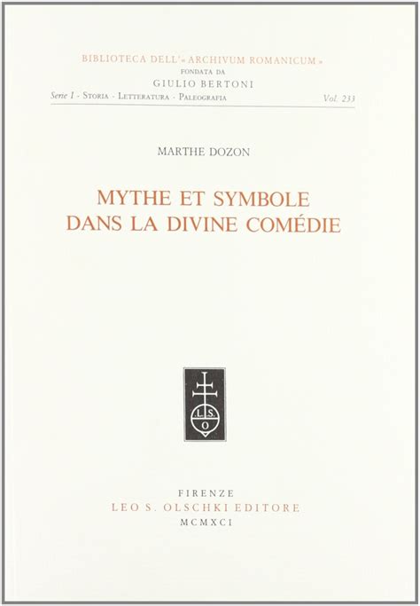 Mythe et symbole dans la divine comédie. - Handbuch zur wertpapier- und investmentregulierung der vereinigten staaten.