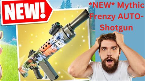 This infamous Mythic Frenzy Auto Shotgun first appeared in Chapter 5 Season 1. With the beginning of Chapter 5 Season 3, Frenzy Auto Shotguns were vaulted, making this variant the only version of ...