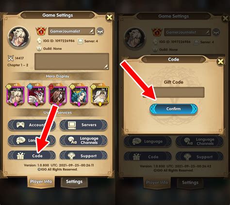 Mythic heroes codes. How to reroll in Mythic Heroes. Follow these steps to reroll in Mythic Heroes: Launch the game and choose a server. Login with a guest account and start playing. Keep playing until you unlock the Kingdom tab where you’ll get 10 free summons. Claim the remaining Diamonds and Summon Scrolls as well and do as many pulls as … 
