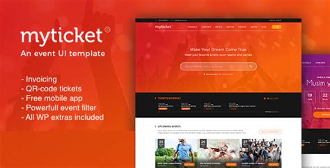 Myticket Ticket Event Management System Wordpress Theme By Wp Asia
