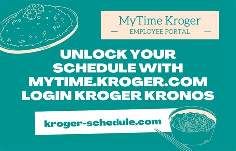 Mytime kroger app. Kroger 