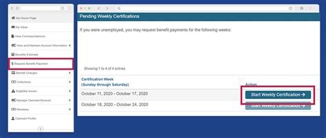 Unemployment insurance information and resources for filing a claim, benefit payments, weekly work search and more. Interstate Claims: Information about Interstate Claims. Learn About Work Search Requirements: Information about the requirements to make job contacts and how to record your work search. MyUI Claimant Portal. 