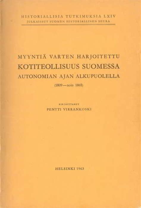 Myyntiä varten harjoitettu kotiteollisuus suomessa autonomian ajan alkupuolella. - 1990 toyota supra wiring diagram manual original.