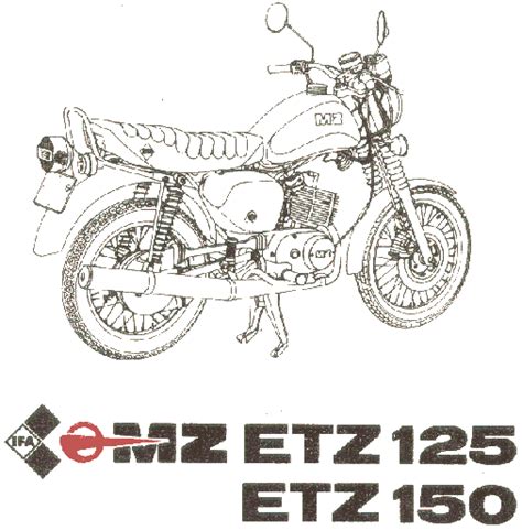 Mz etz 125 etz 150 parts manual catalog 1985. - Alfa romeo 147 1 6 ts manual.