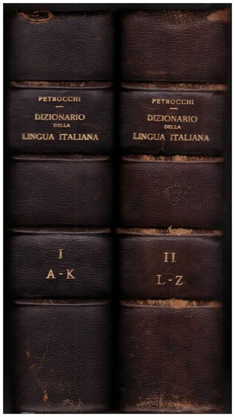 Nóvo dizionàrio scolàstico della lingua italiana dell'uso e fuori d'uso. - National park service reference manual 50b.