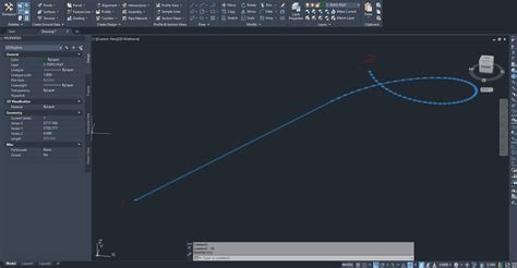 Nội suy cao độ đường 3D Polyline - NDM 3Dtech