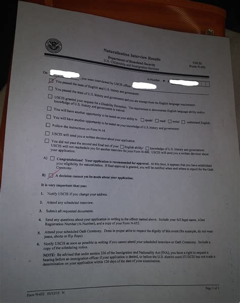 N 652 a decision cannot be made yet about your application. .  <a href=http://j...