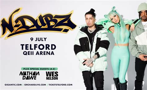 N Dubz Tickets - QEII Arena, Telford - 09/07/2024 17:00