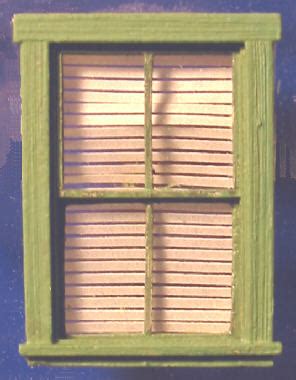 N SCALE BUILDERS IN SCALE TAR PAPER VENETIAN BLINDS LACE CURTAINS …