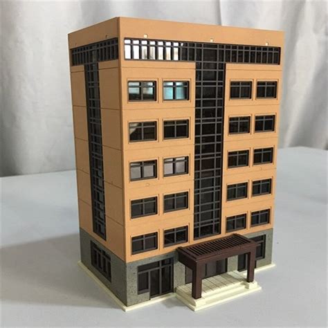 N Scale Building Models N scale buildings, Architecture model making