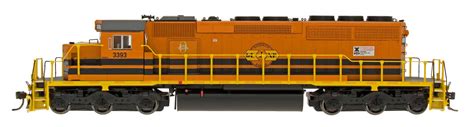 N Scale SD40-2 Locomotives - InterMountain Railway