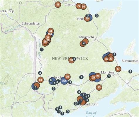 May 2, 2023 · The outages happened as rain and winds of about 75 km/h rolled across New Brunswick on Monday morning. According to N.B. Power, most of the outages were the result of an outage in the transmission ... . 