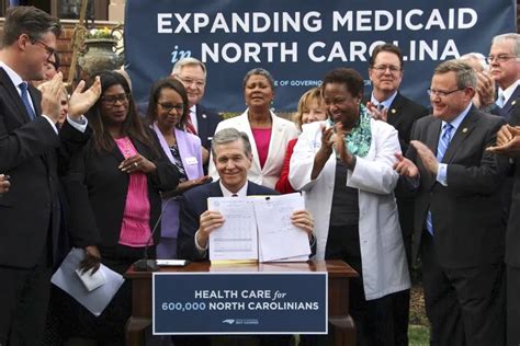 N. Carolina governor signs Medicaid expansion bill into law