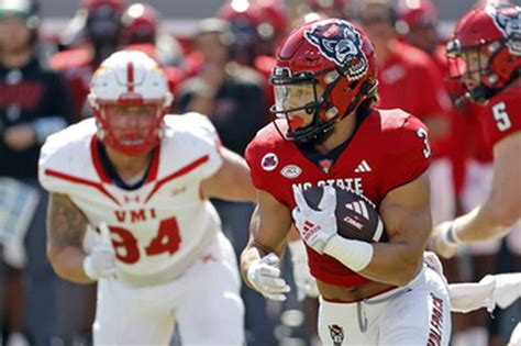 N.C. State, Armstrong rebound strong in 45-7 win over outmatched VMI