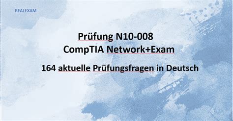 N10-008 Deutsche Prüfungsfragen