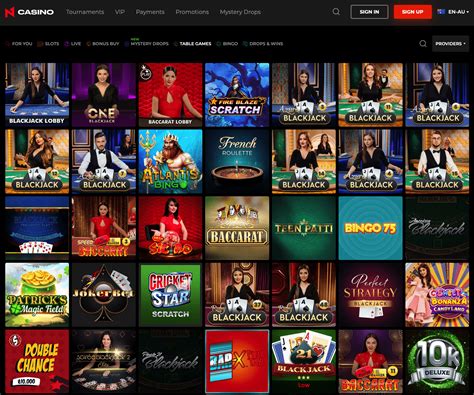 N1Bet casino games AU