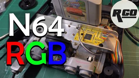 N64 RGB Mod w/ Tim Worthington N64RGB v2 Board and RAD2X : r/n64 …