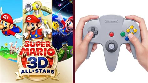 N64 controller support added to Super Mario 3D All Stars 
