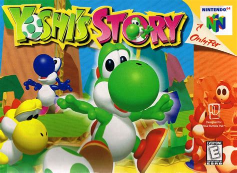 N64 yoshi games. Check out our updated review of the US version of Yoshi's Story. Yoshi's Story Peer Schneider. 1. Yoshi a Little Late. Mar 10, 1998 - Nintendo's 2 1/2 platformer, Yoshi's Story, is set to arrive a ... 