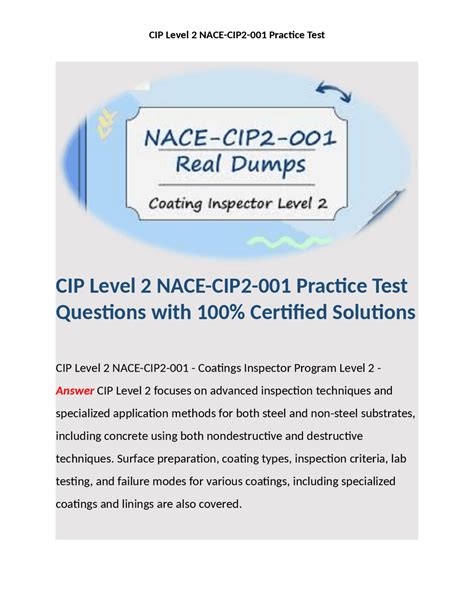 NACE-CIP2-001-CN Prüfungsaufgaben