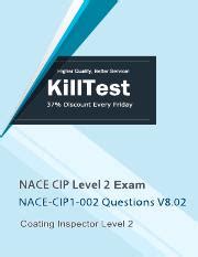 NACE-CIP2-001-CN Quizfragen Und Antworten
