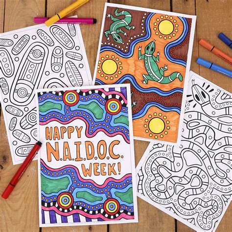 NAIDOC Colouring In Sheets NAIDOC Week