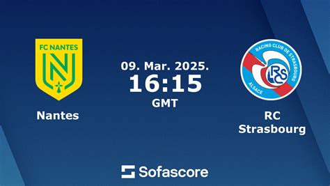 Nantes vs RC Strasbourg live score, H2H and lineups | Sofascore - wintechmobiles.com