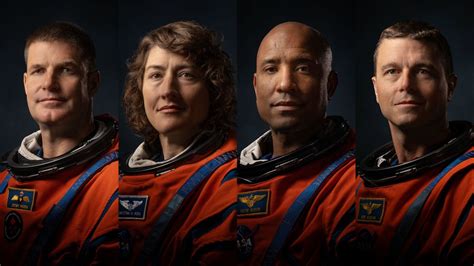 NASA's first moon crew in 50 years includes 1 woman, 3 men