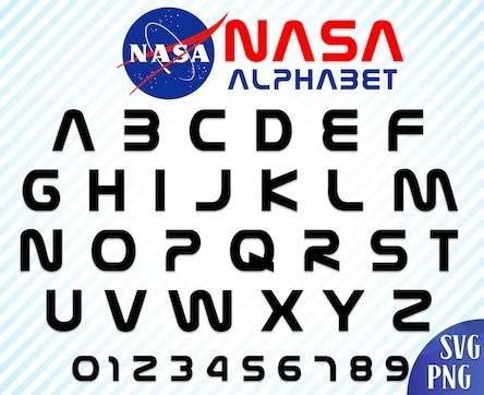 NASA Font Free Download » DaFontsPro - muktibox.com