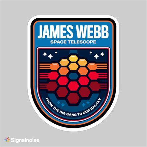 NASA mission patches Hubble and James Webb Signalnoise