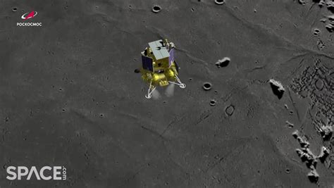 NASA spacecraft around moon spots likely crash site of Russia’s lost lunar lander