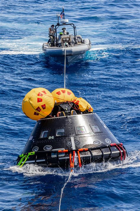 NASA successfully conducts Artemis II capsule recovery test off California coast in preparation for moon mission