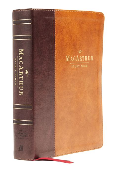 Read Nasb Macarthur Study Bible 2Nd Edition Leathersoft Black Thumb Indexed Comfort Print Unleashing Gods Truth One Verse At A Time By John F Macarthur Jr