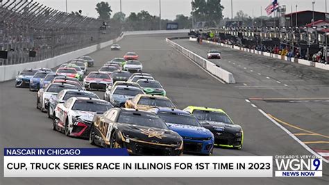 NASCAR makes its first Illinois visit ahead of Chicago race