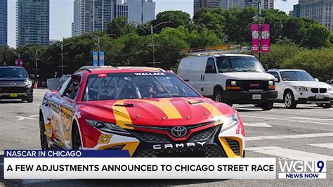 NASCAR making a few adjustments to Chicago races