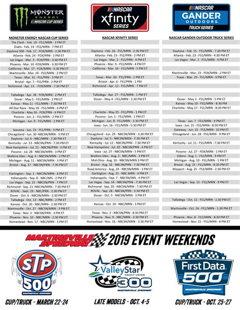 NASCAR schedule 2024: Date, time, TV channels for every Cup Series …