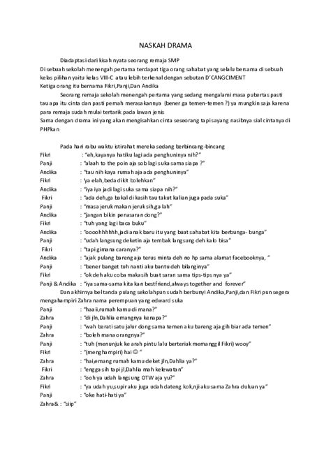 Naskah Drama Naskah Drama - muktibox.com