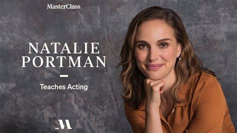 Natalie Portman Teaches Acting - MasterClass - muktibox.com