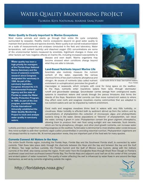 NATIONAL MARINE WATER QUALITY MONITORING - raincitystudios.com