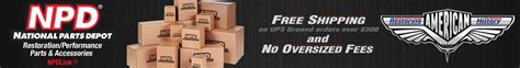 National Parts Depot | Restoring American History | Mustang Parts ... - muktibox.com