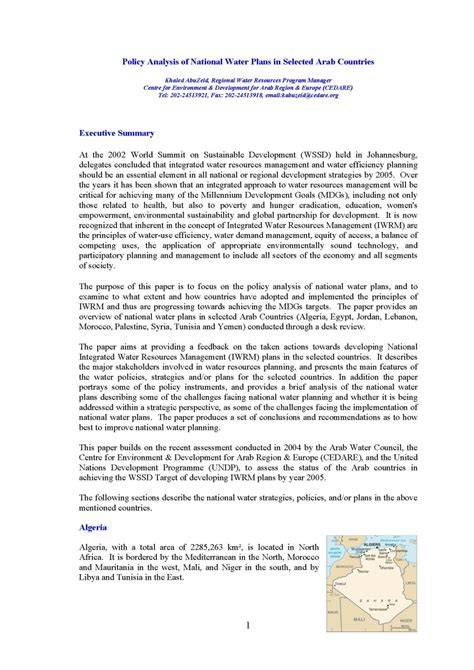 National Policy Summary Analysis - US Forest Service - raincitystudios.com